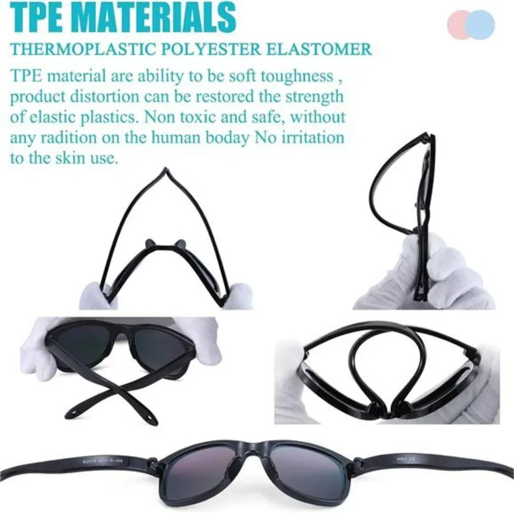 Polarized Baby Sunglasses Infant Toddler Flexible Strap Unbreakable UV
